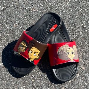Boondocks custom Nike slides